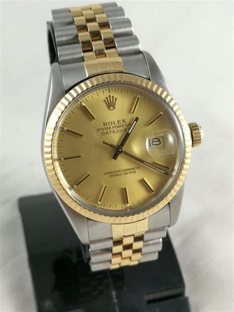 rolex oyster perpetual datejust model 16013 serial number 6603922|1985 Rolex Datejust Ref. 16013 .